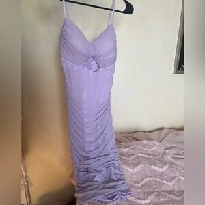 Lulus Lavender Cocktail Dress